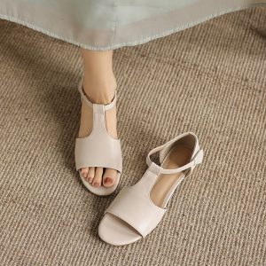 Women's Open Toe Block Heel Sandals - Summer 2026